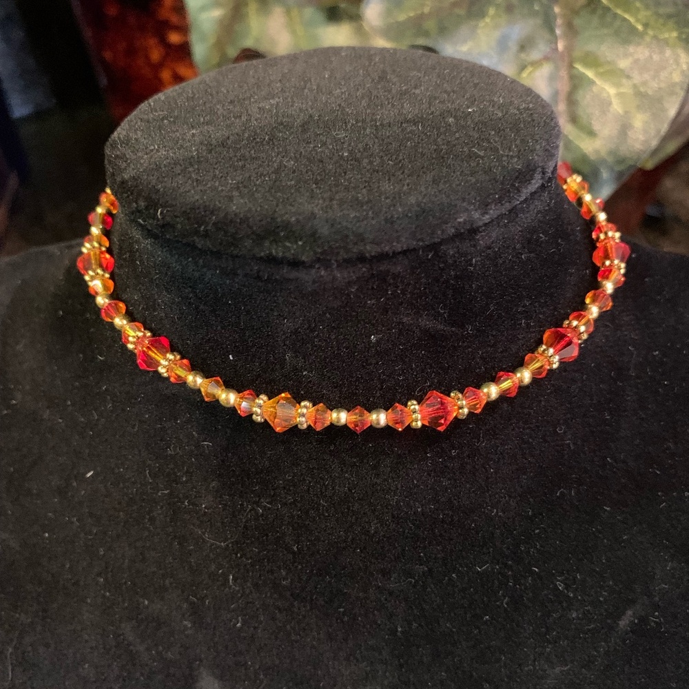 Handcrafted Swarovski Crystal Ankle Bracelet